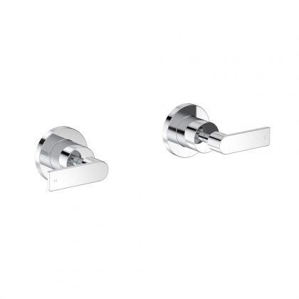 Clark Lever Wall Top Assemblies Chrome
