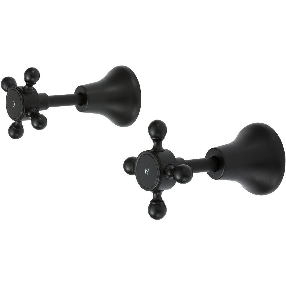 Lillian Wall Top Assemblies Matte Black