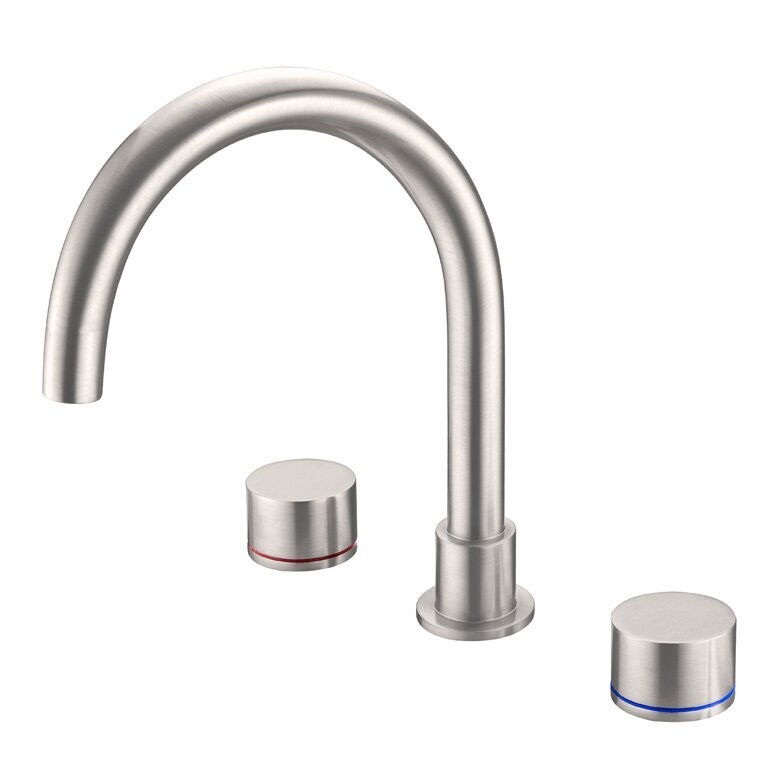 Kara Bath Set Brushed Nickel