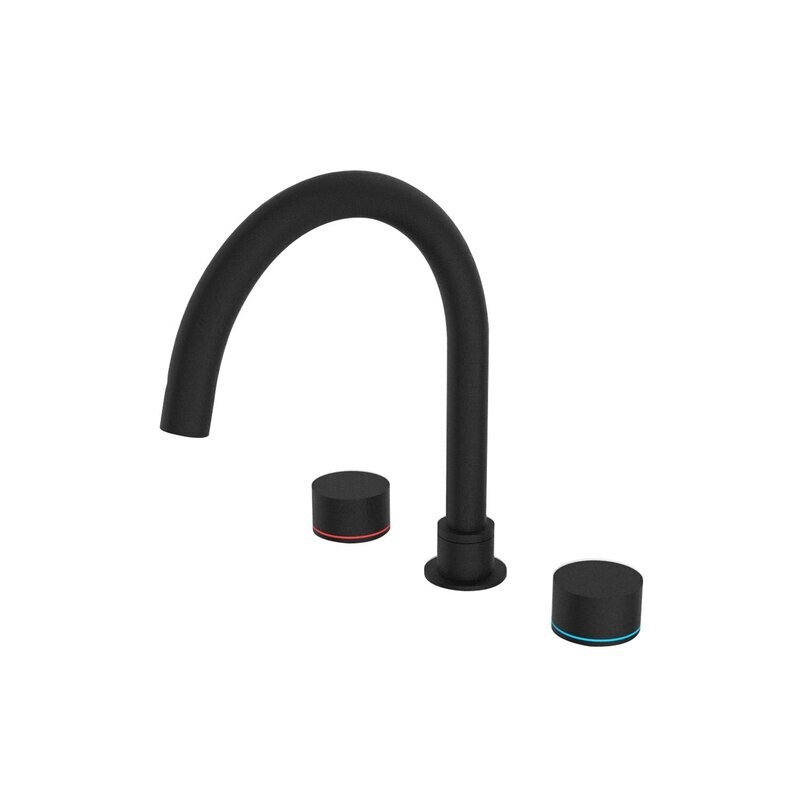 Kara Bath Set Matte Black