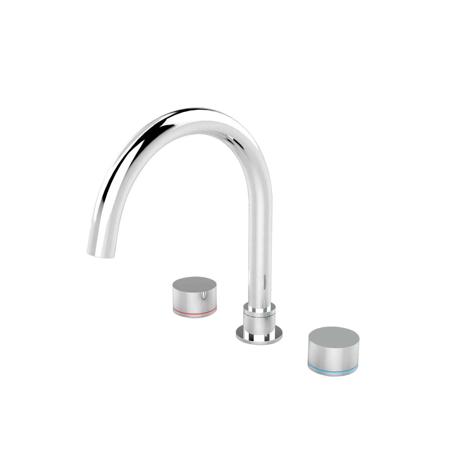 Kara Bath Set Chrome