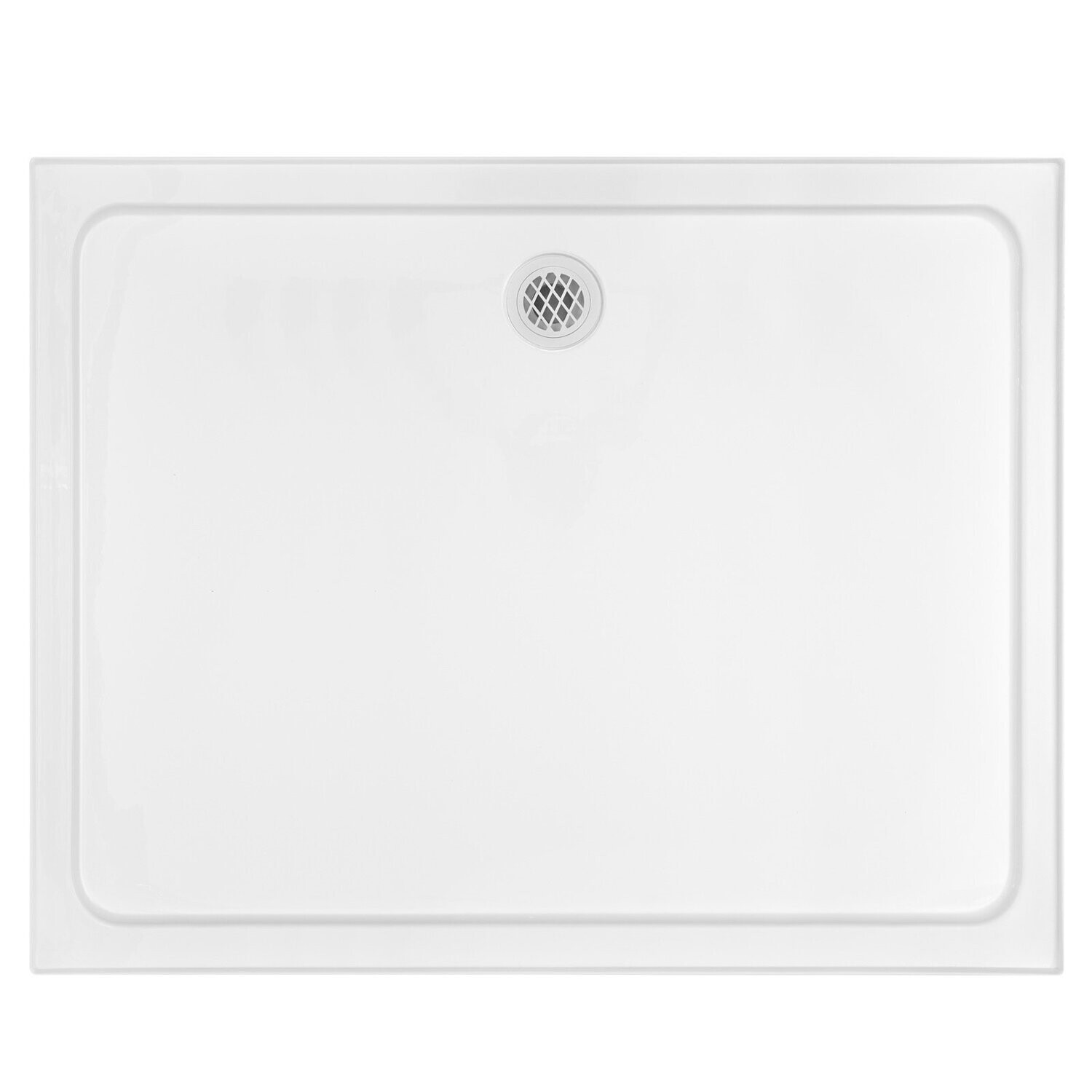 ECO Stonelite Shower Base 1200 x 900mm Rear Outlet