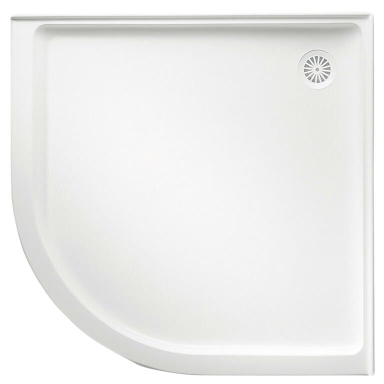 ECO Stonelite Shower Base 1000 x 1000mm Curved Corner