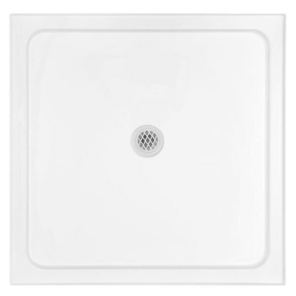 ECO Stonelite Shower Base 900 x 900mm Centre Outlet