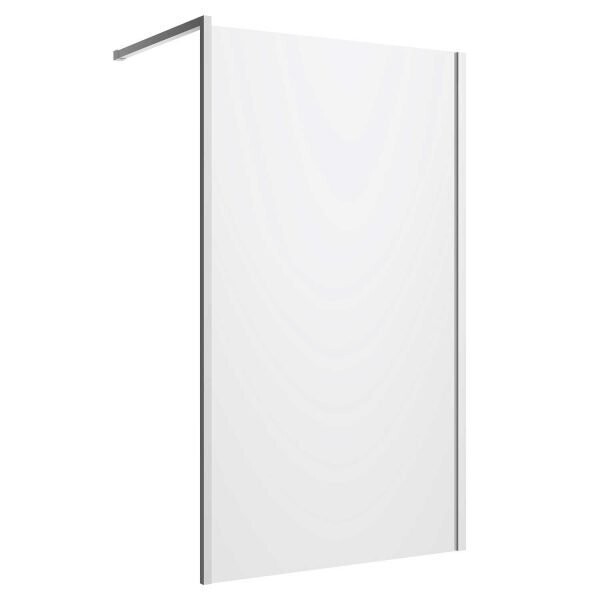 Kubix Shower Panel Matte Black 900mm