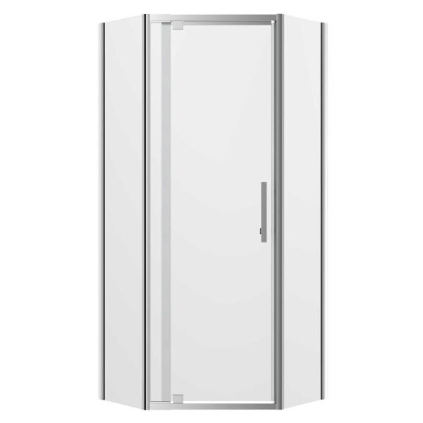 Louve Shower Cnr Return 1000mm Chrome