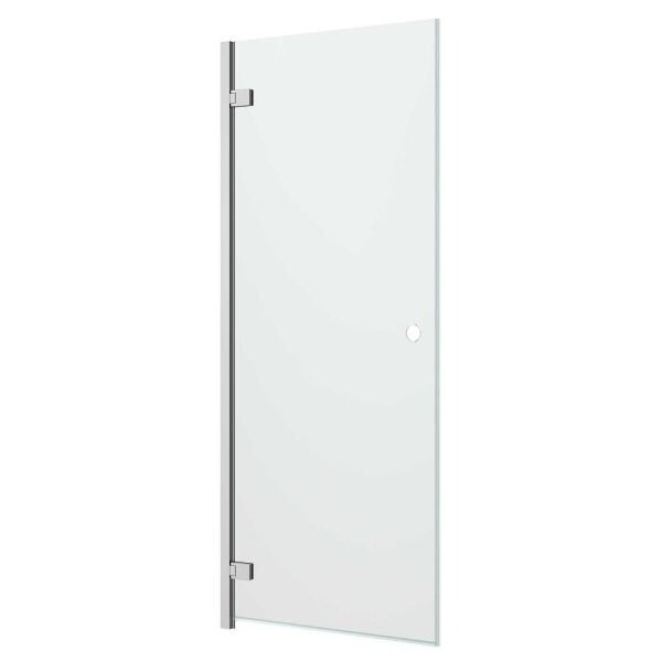 Kubix Shower Door Matte White 900mm