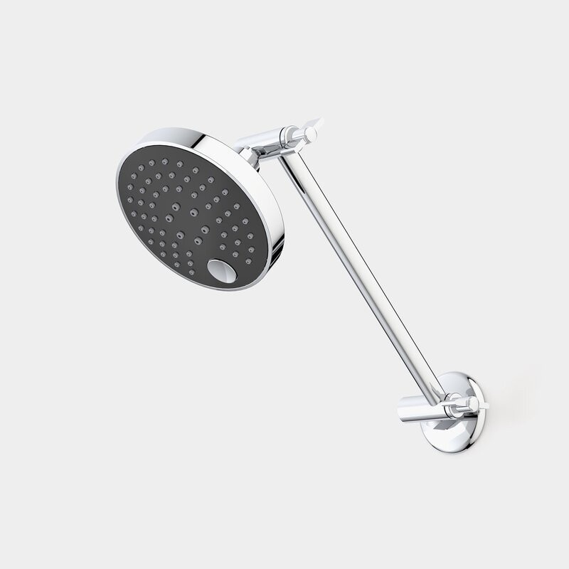 Pin Multifunction Wall Shower Black