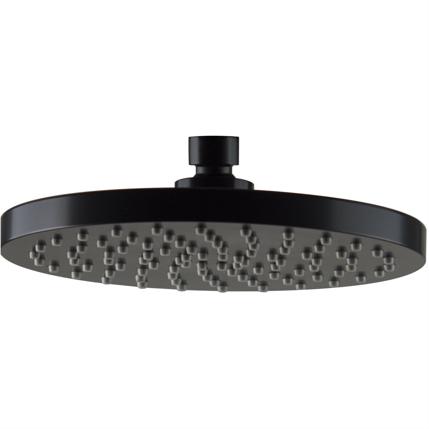 Mixx Round ABS Shower Head Matte Black