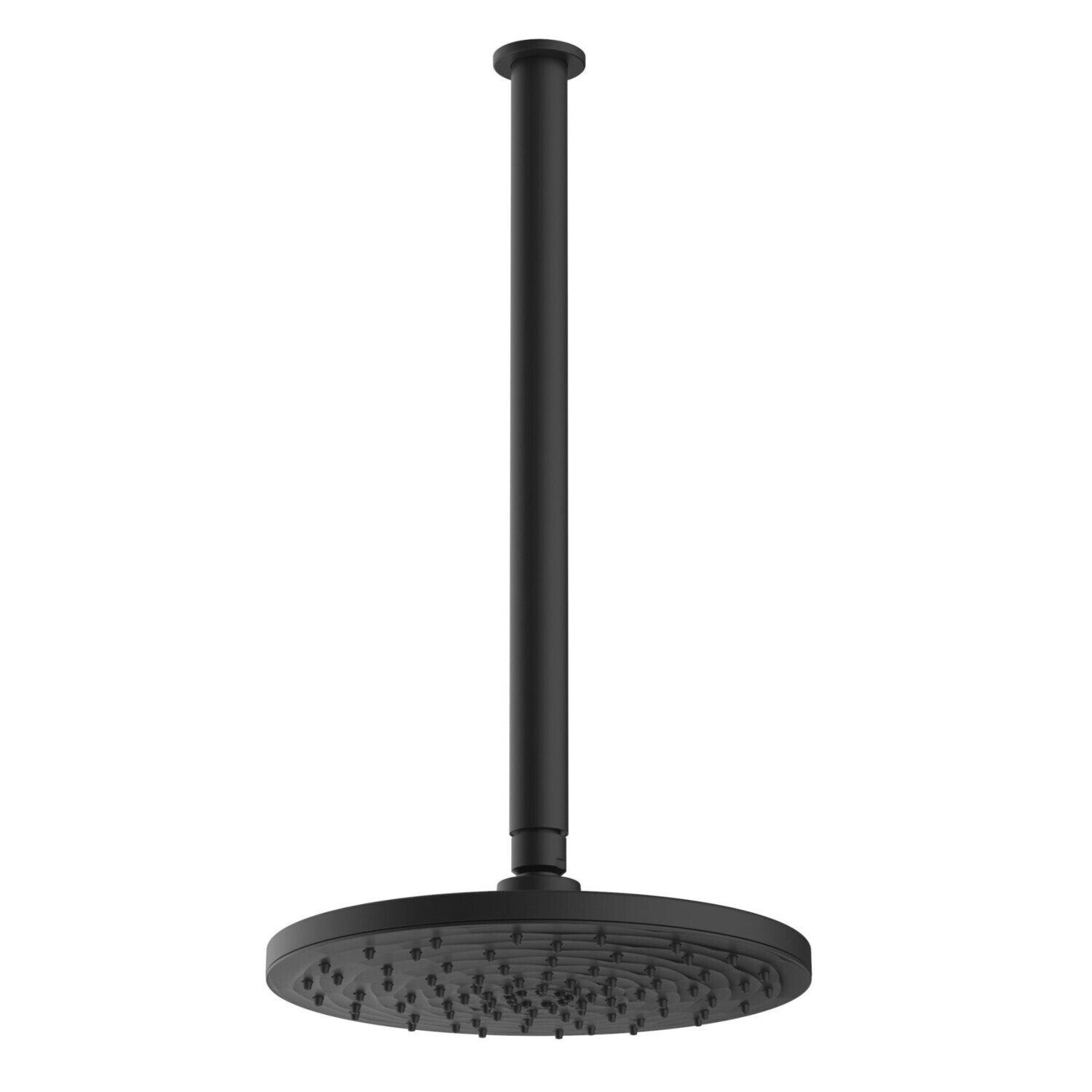 Optima Ceiling Shower Matte Black