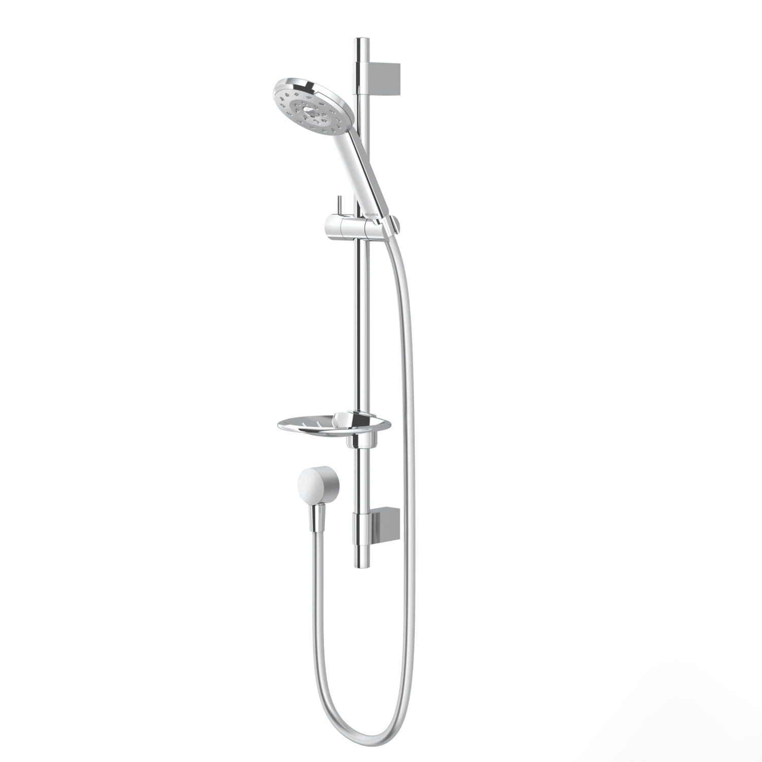 Kiri Satinjet Chrome Rail Shower