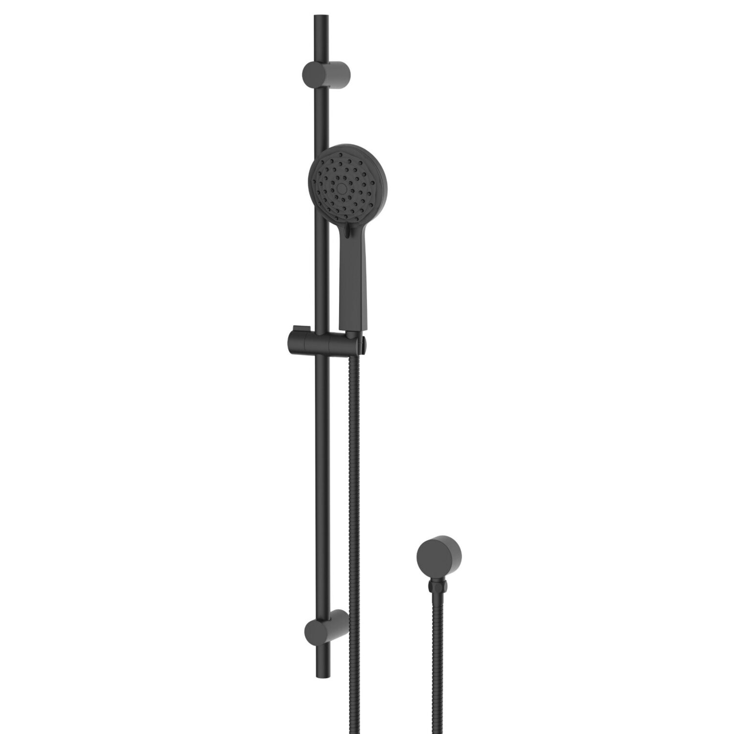 Optima Rail Shower Matte Black