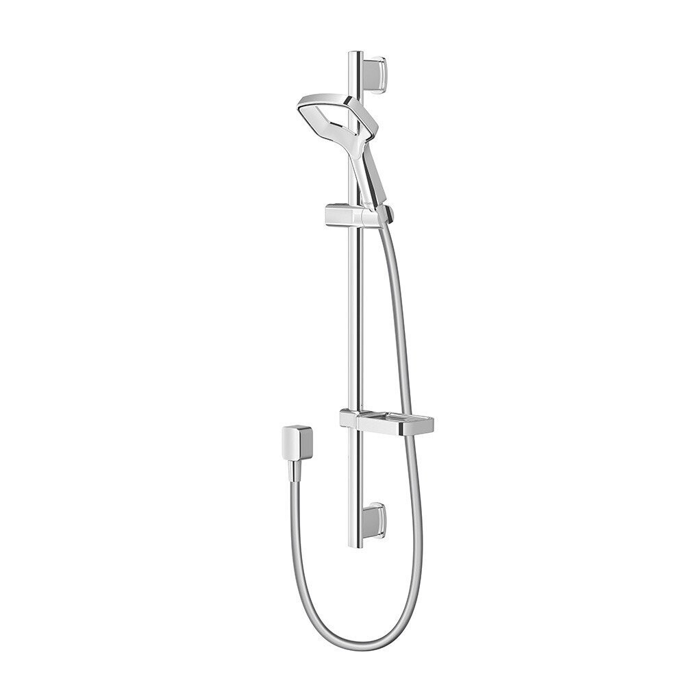 Rua Aurajet Rail Shower White/Chrome