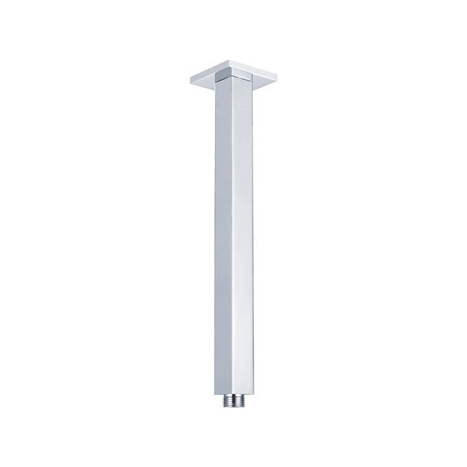 Jet Square Ceiling Dropper 600mm Chrome