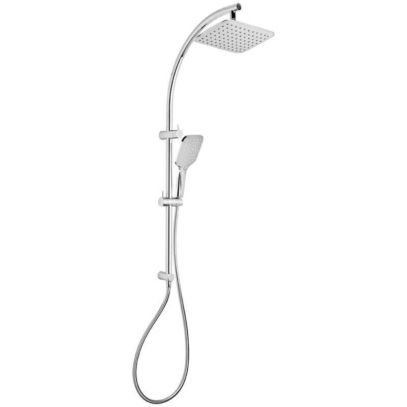 Rush Twin Shower Chrome