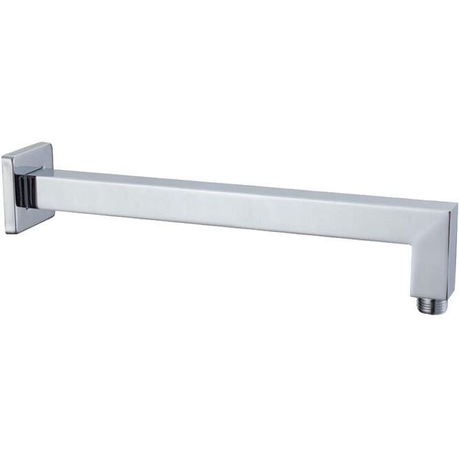 Jet Square Angled Wall Arm Chrome