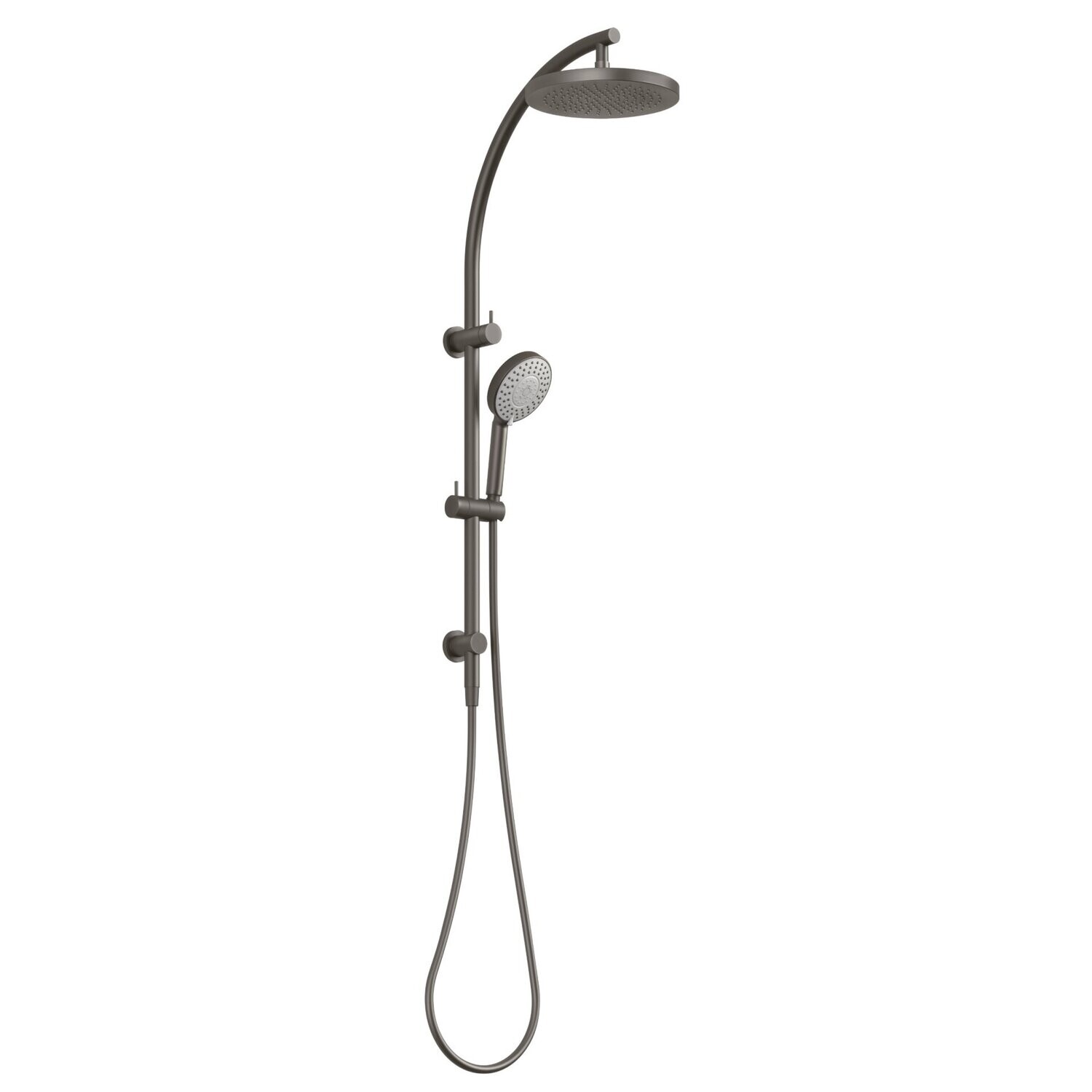 Vivid Twin Shower Gun Metal