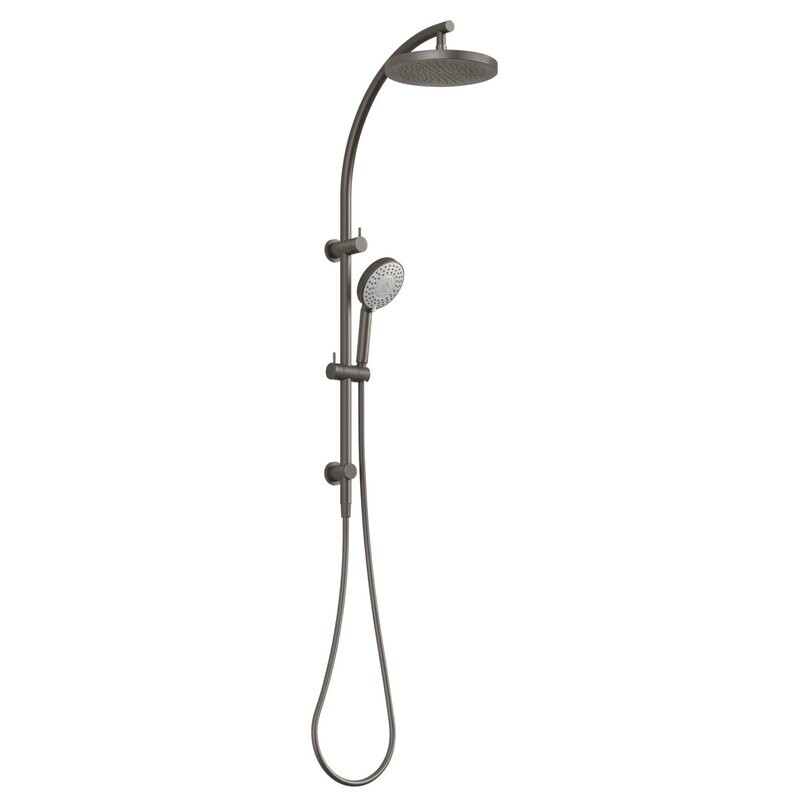 Vivid Twin Shower Gun Metal