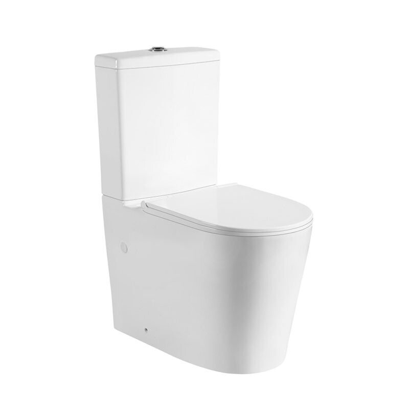 Harmony Rimless Back to Wall Toilet Suite