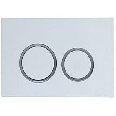 Circle Mechanical Push Buttons Chrome