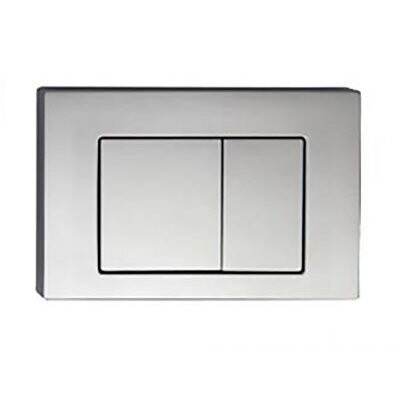 Rectangle High Mechanical Push Buttons Chrome