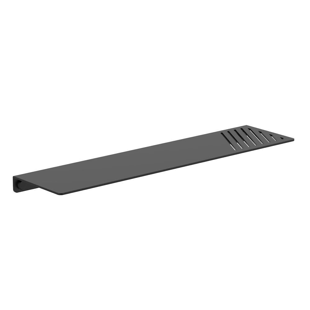 Clark Square Metal Shelf - Matte Black