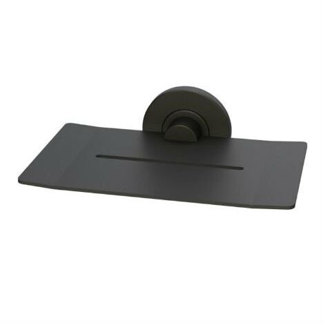 Master Rail Soap Dish Matt Black