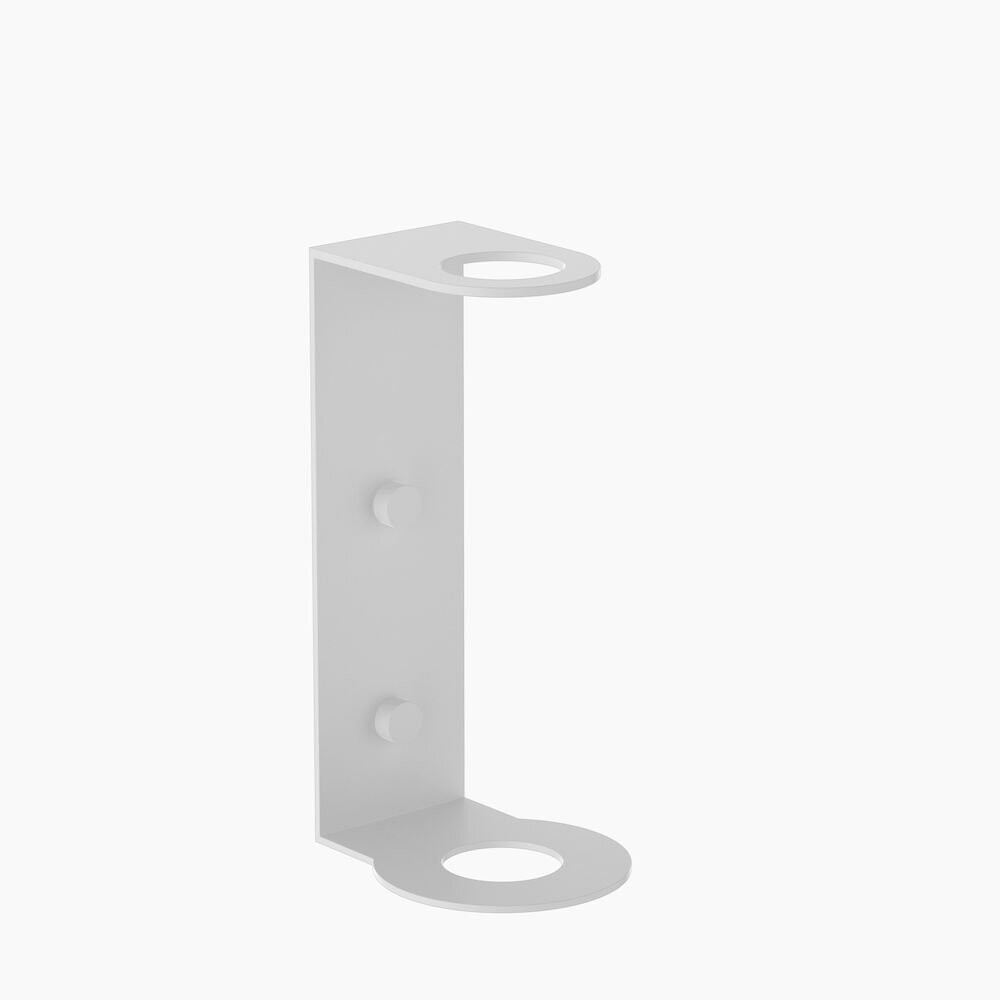 Clark Round Soap Bottle Holder Matte White