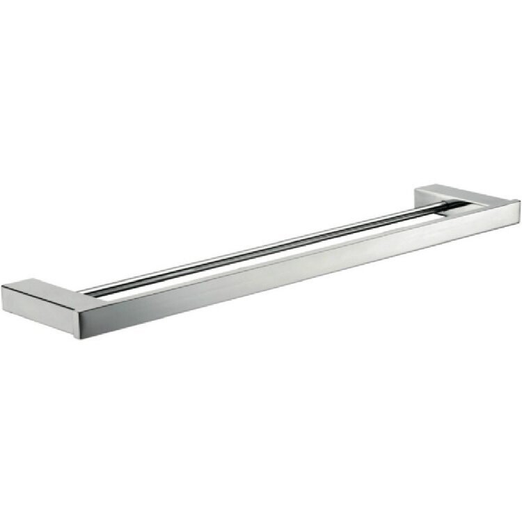 Koko Double Towel Rail 610mm Chrome