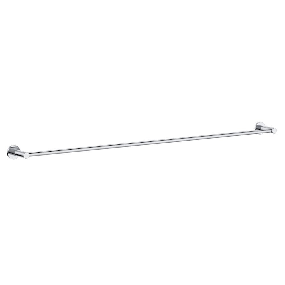 Clark Round Single Towel Rail 900mm - Chrome