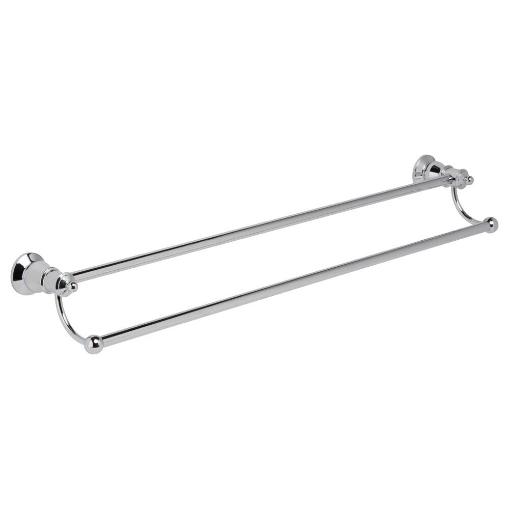Lillian Double Towel Rail Chrome