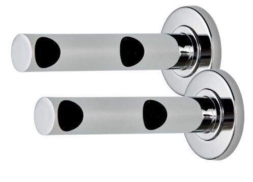 Master Rail Double End Pillars Chrome