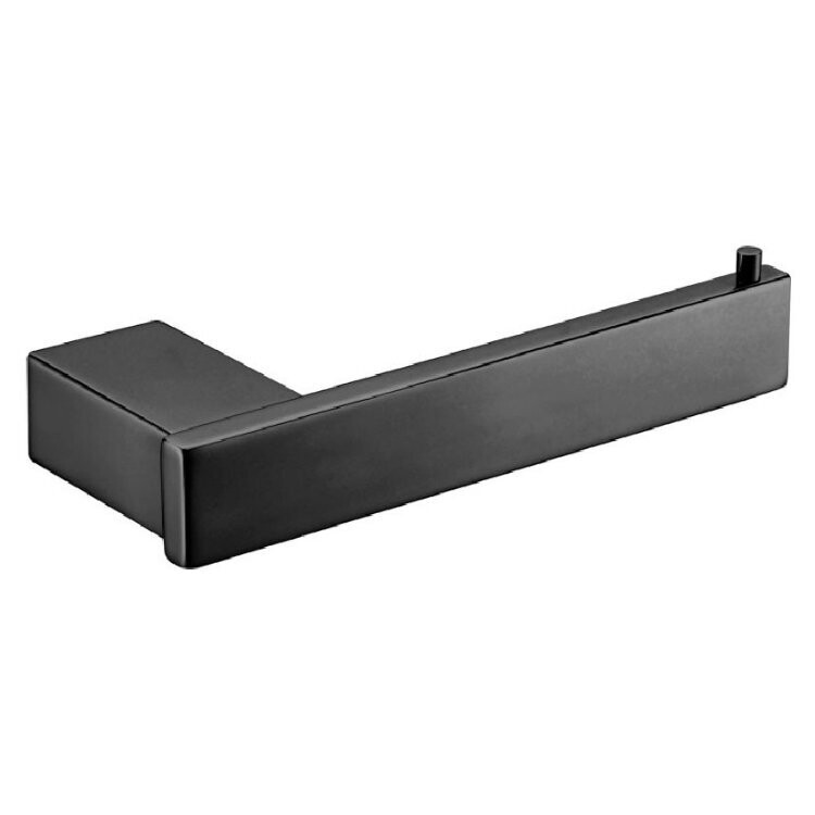 Koko Toilet Paper Holder Matte Black