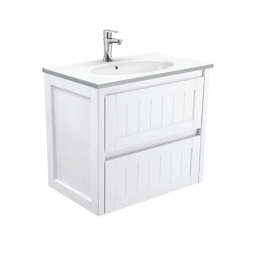 Hampton Rotondo Slim Top 750mm Wall Hung Vanity