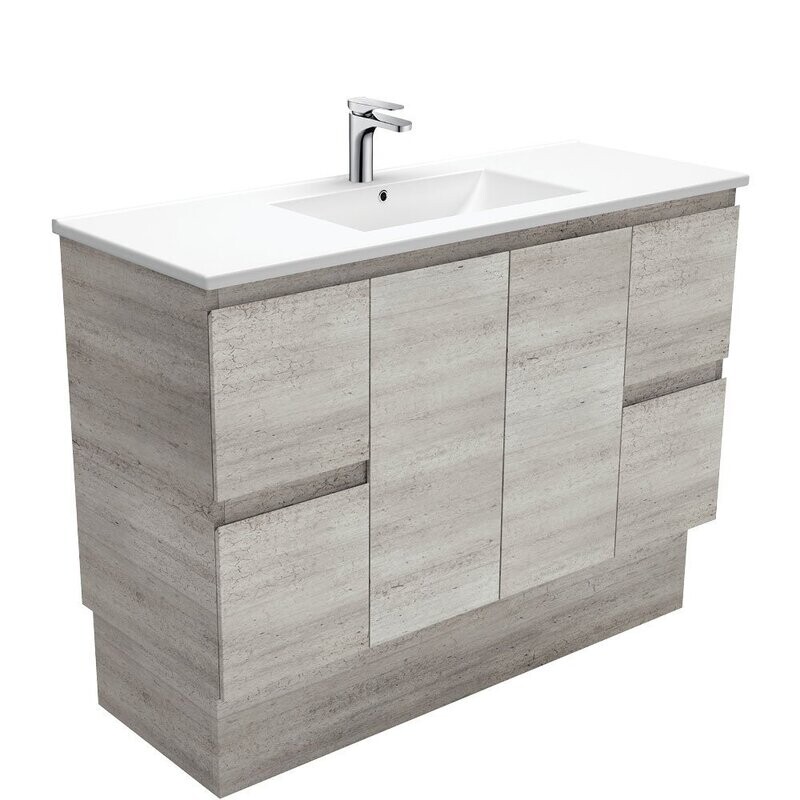 Dolce Industrial Edge 1200mm Vanity with Kicker