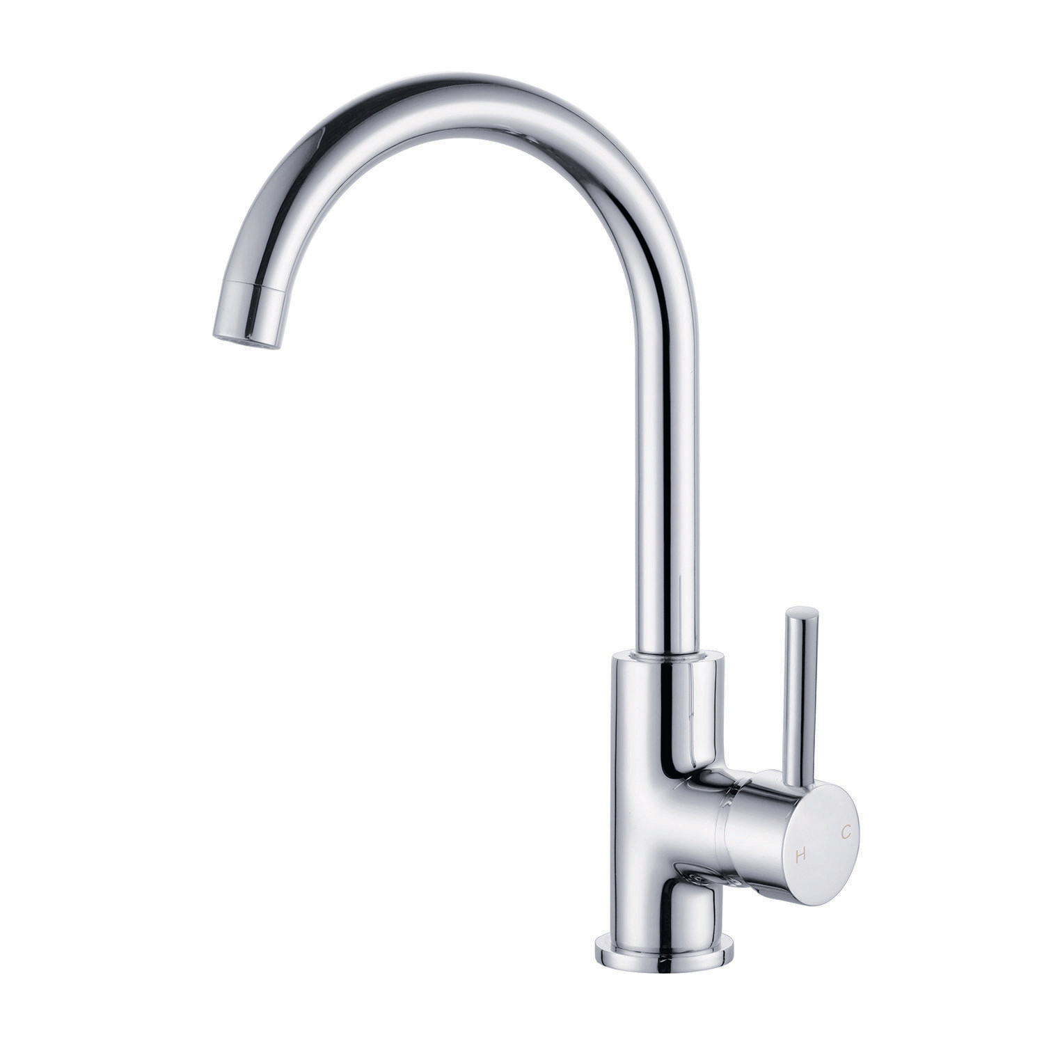 Dolce Gooseneck Kitchen Mixer Chrome
