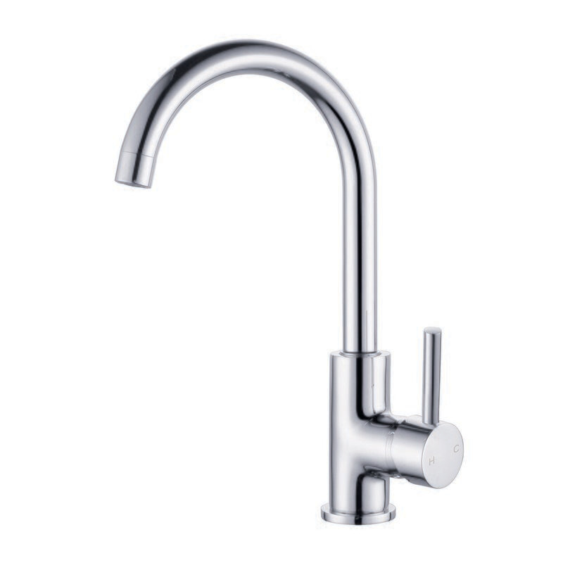 Dolce Gooseneck Kitchen Mixer Chrome