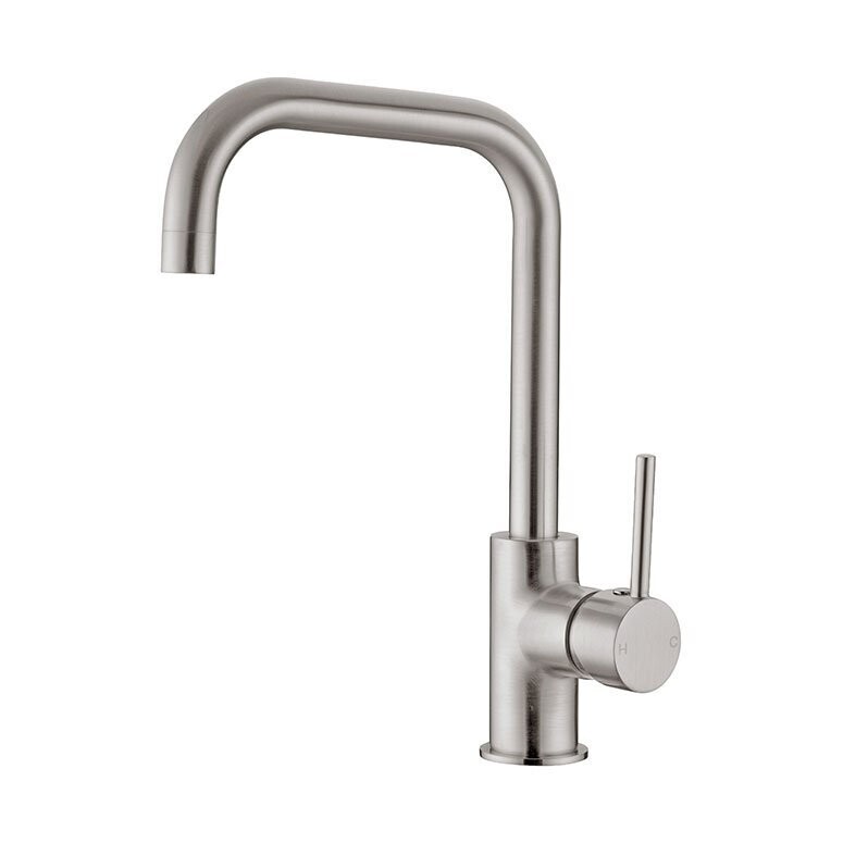 Dolce Kitchen Sink Mixer Squareline Brushed Nickel