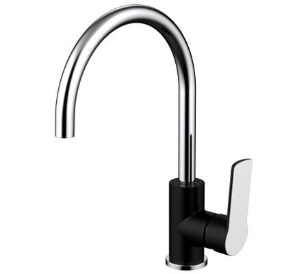 Akemi Sink Mixer Black & Chrome