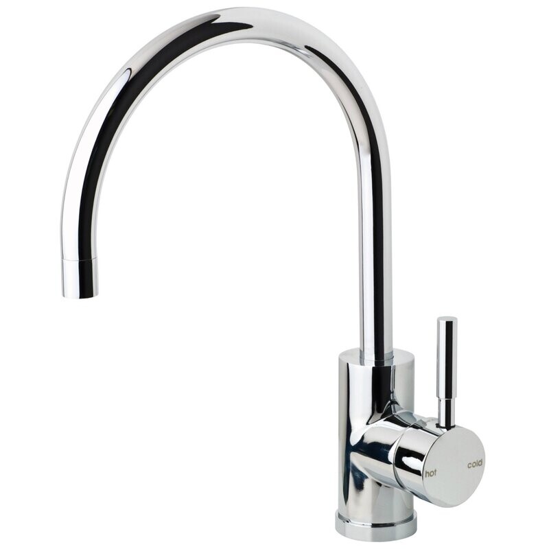 Vivid Sink Mixer 220mm Gooseneck