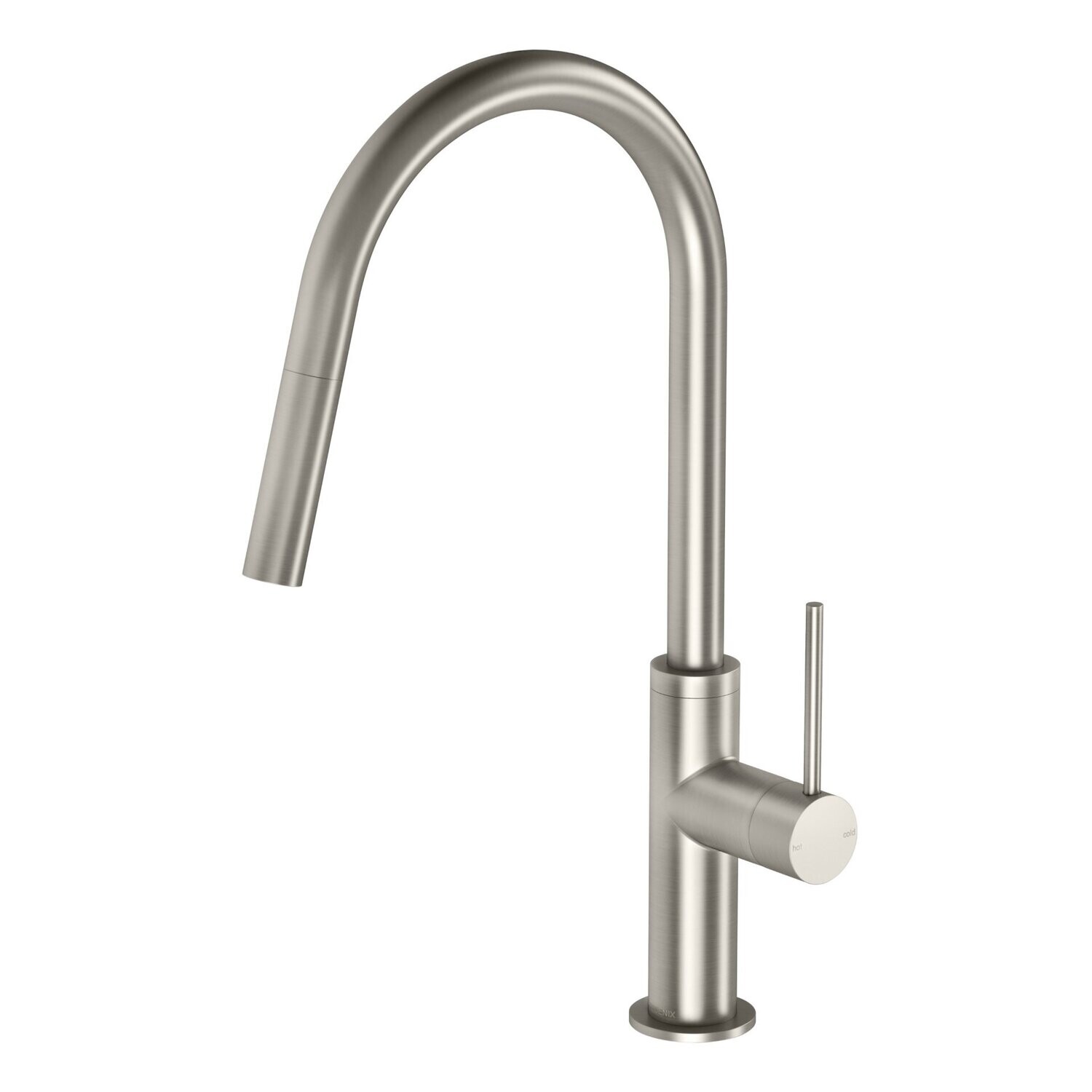 Vivid Slimline Pull Out Sink Mixer Brushed Nickel