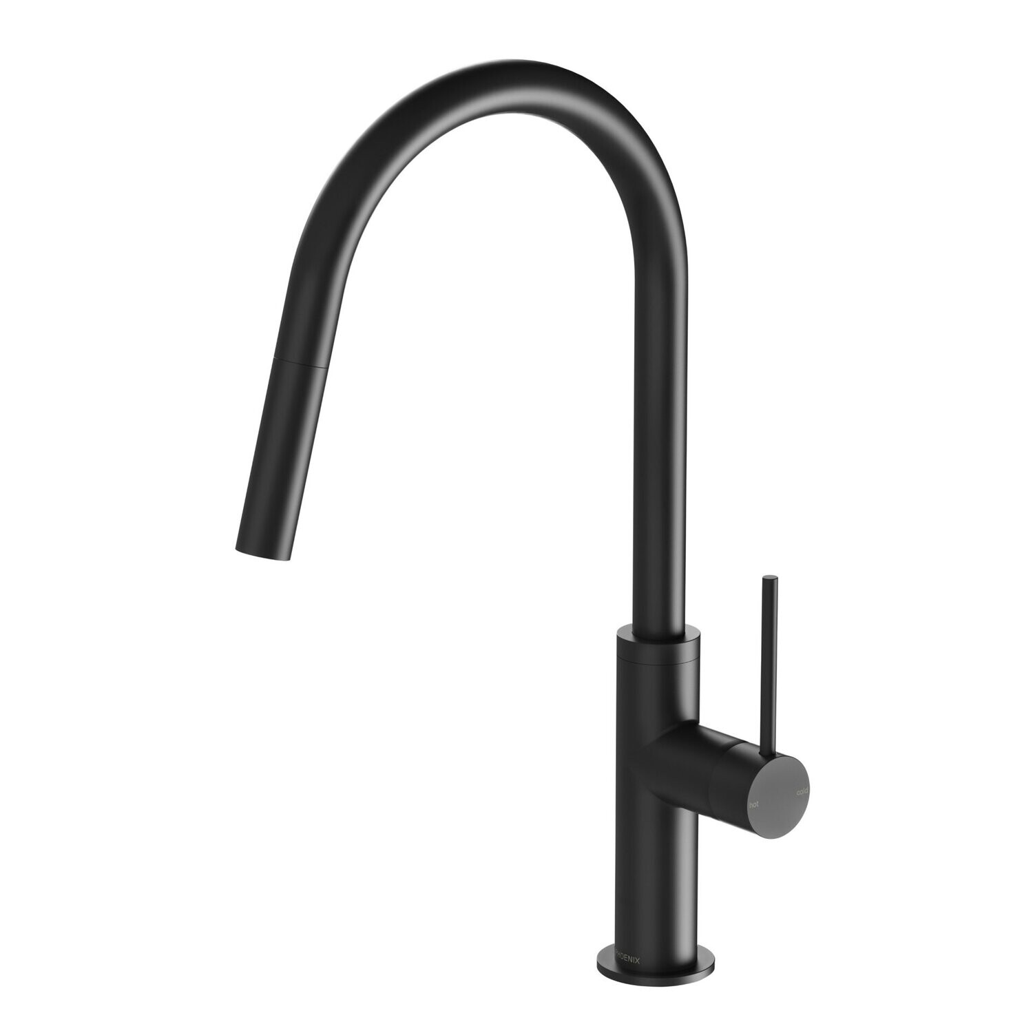 Vivid Slimline Pull Out Sink Mixer Matte Black