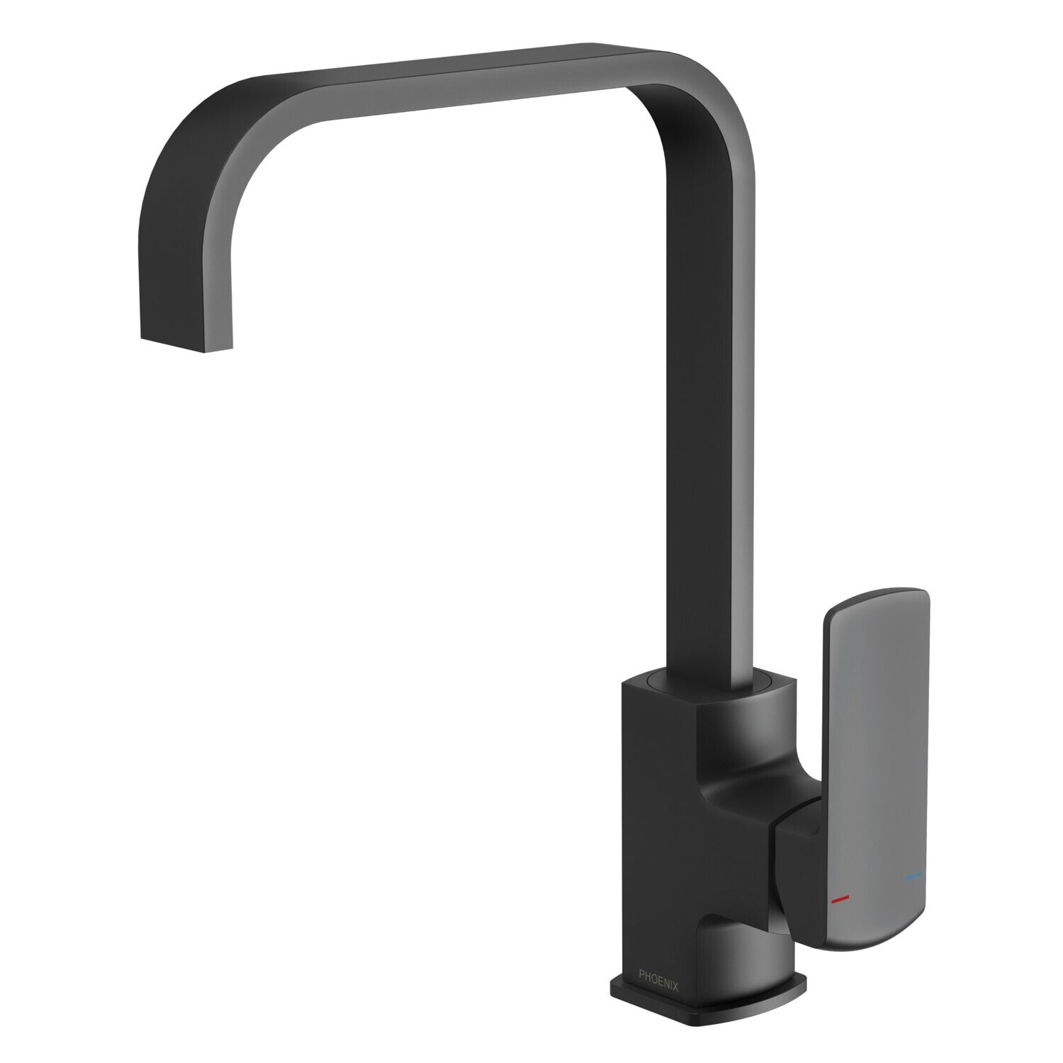 Teva Sink Mixer 200mm Squareline Matte Black