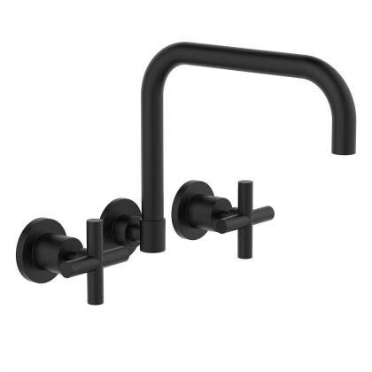 Clark Cross Wall Sink Set Matte Black