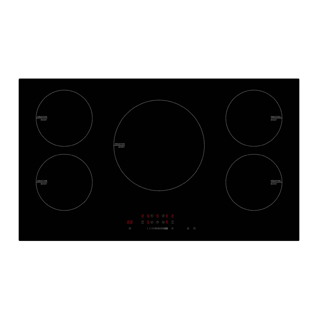 Euro Cooktop Induction 90cm - ECT90ICB