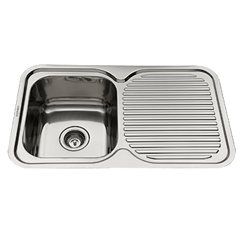 NuGleam Single Bowl Sink With Drainer