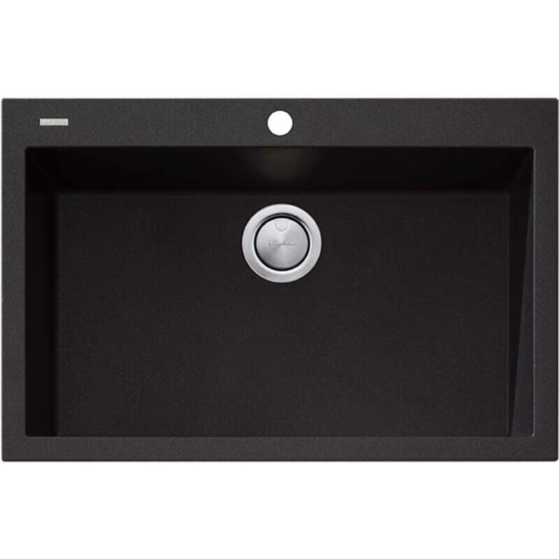 Santorini Mega Bowl Black Sink