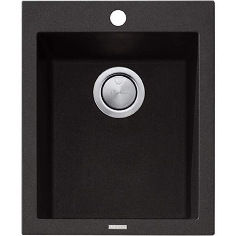 Santorini Standard Single Bowl Black Sink