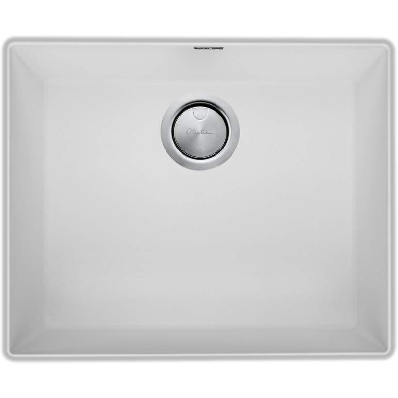 Santorini Large Single Bowl White Sink