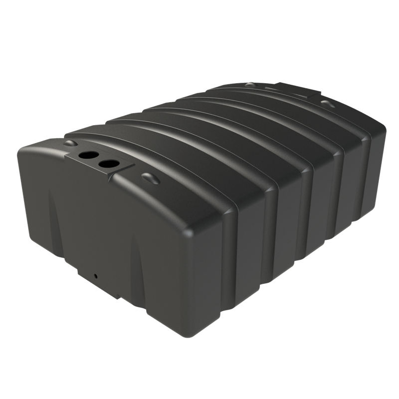 Melro Under Deck 1000L Water Tank Black